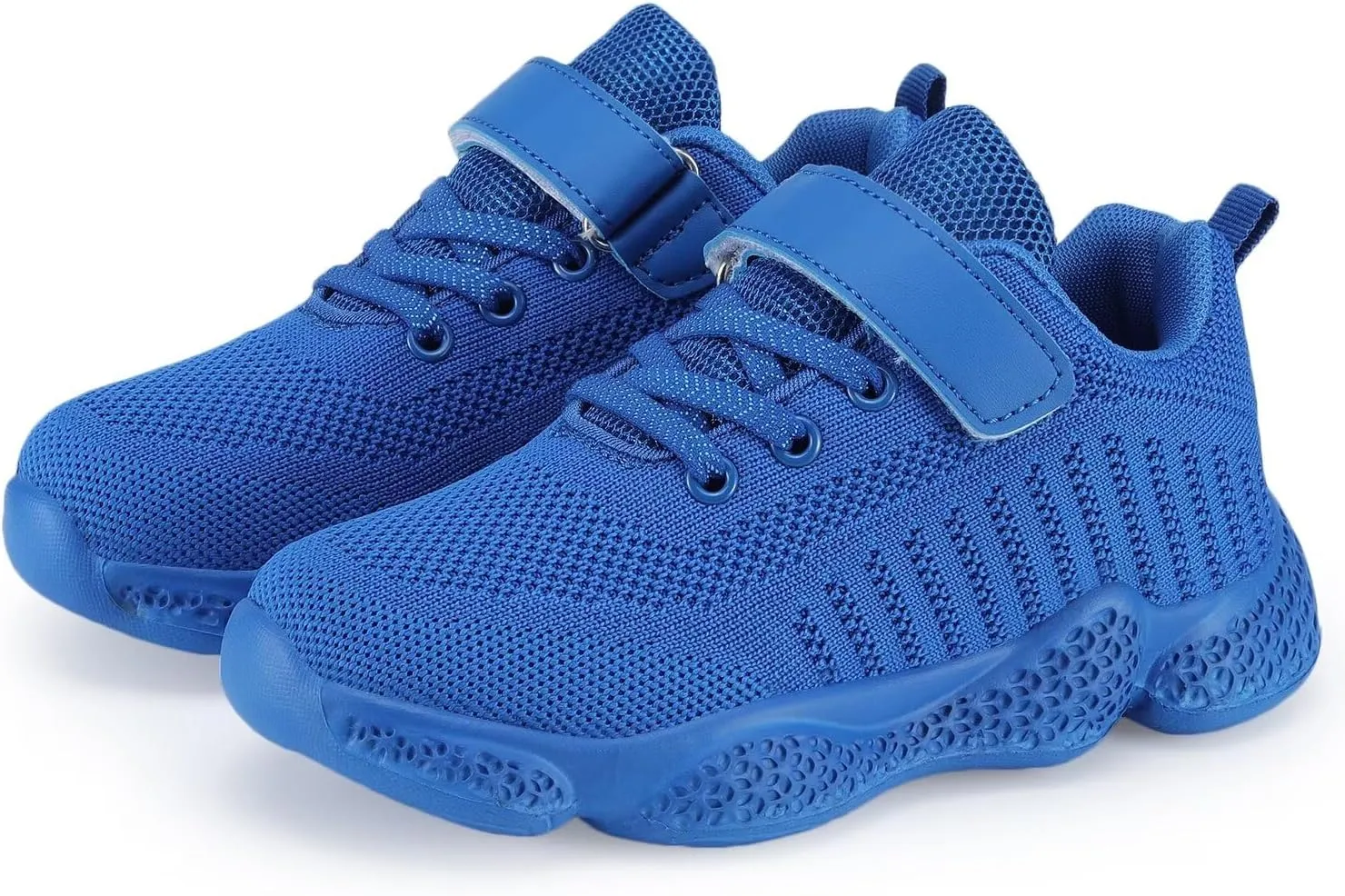 Boys Girls Sneakers Knitted Mesh Sports Shoes Breathable Lightweight Running Shoes for Kids Fashion Athletic Casual Shoes (Little/Big)