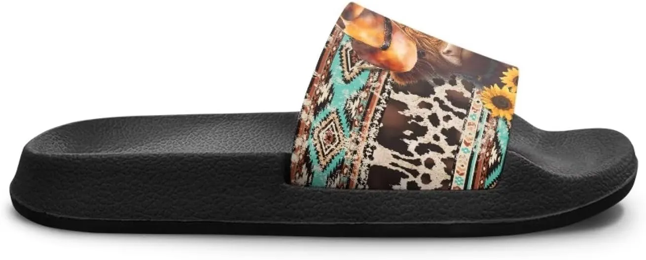 Boys Sandals with EVA Soft Sole Lightweight Slip-On Beach Slippers