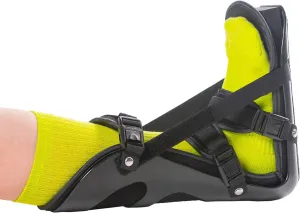 BraceAbility Sleeping Stretch Boot - Plantar Fasciitis Night Foot Splint Adjustable Achilles Tendonitis Brace for Fascia, Tendon and Calf Stretching, Heel and Bone Spur or Arch Pain Treatment (Large)