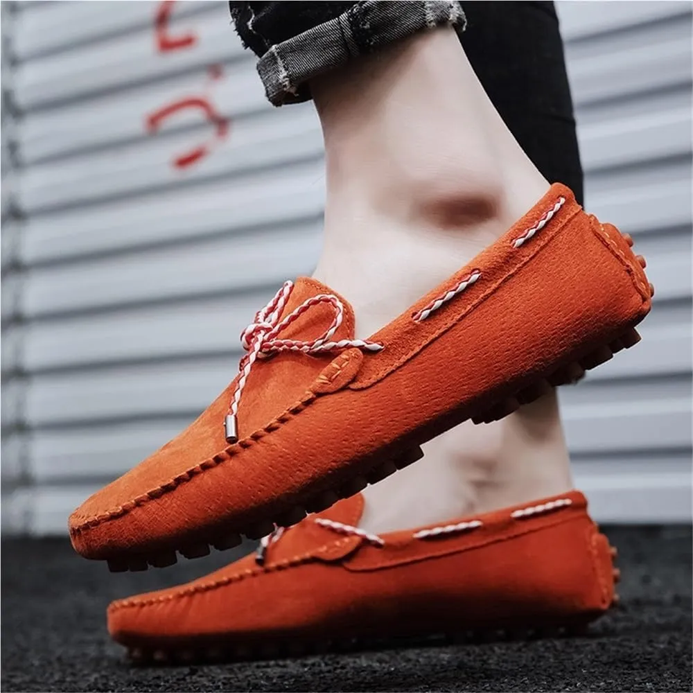 Breathable Simple Driving Outdoor Slip-ons Lightweight Slip Resistant Flexible Prom Mens Loafers