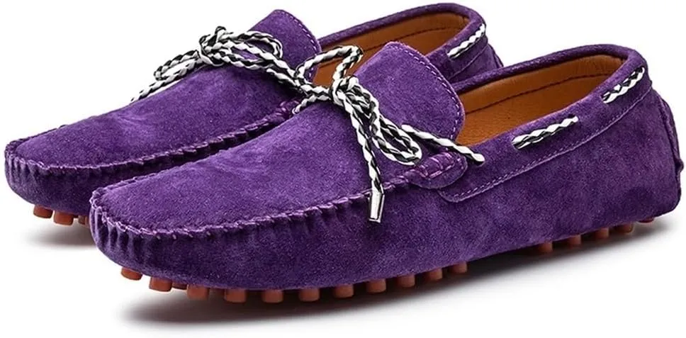 Breathable Simple Driving Outdoor Slip-ons Lightweight Slip Resistant Flexible Prom Mens Loafers