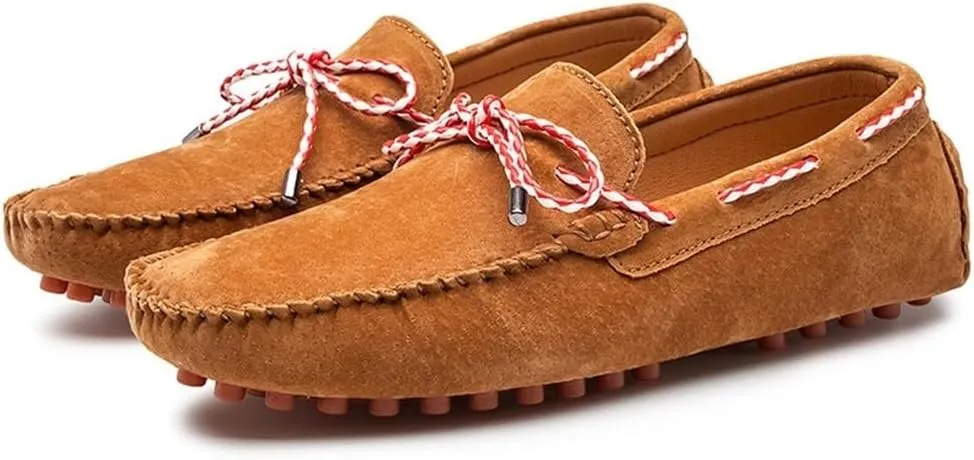 Breathable Simple Driving Outdoor Slip-ons Lightweight Slip Resistant Flexible Prom Mens Loafers