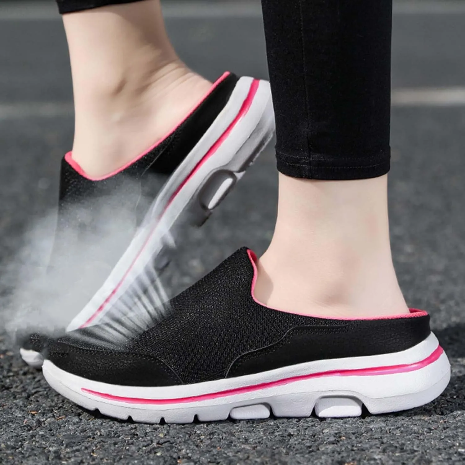 Breathable Slip on Shoes for Men Breathable Casual Comfortable Walking Sneaker Outdoor Non Slip Jogging Sneakers