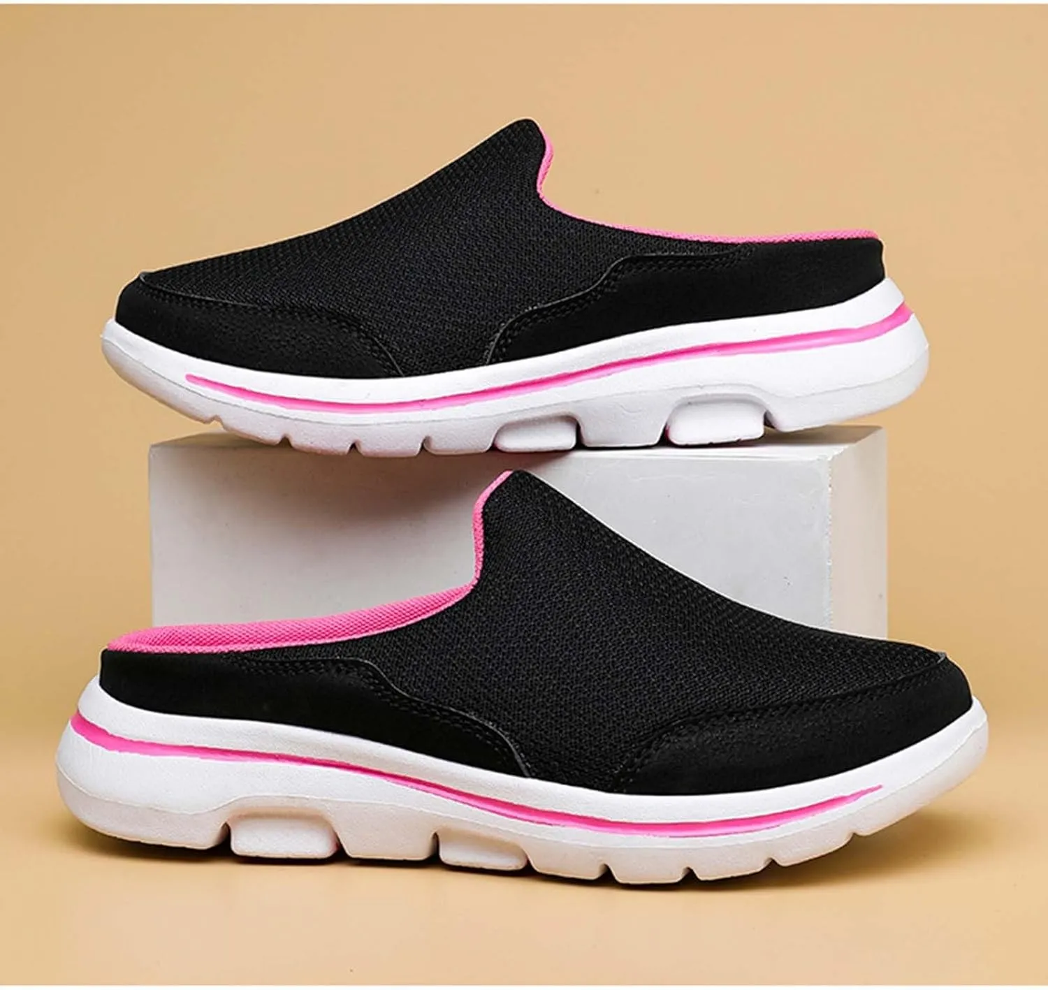 Breathable Slip on Shoes for Men Breathable Casual Comfortable Walking Sneaker Outdoor Non Slip Jogging Sneakers