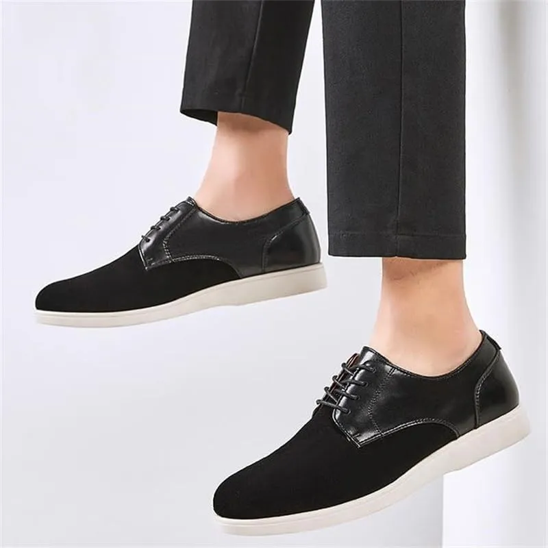 British Retro Derby Shoes Round Toe Lace-up Men's Casual Leather Shoes Suitable for Daily Work Cowhide Sole Non-Slip Wear-Resistant
