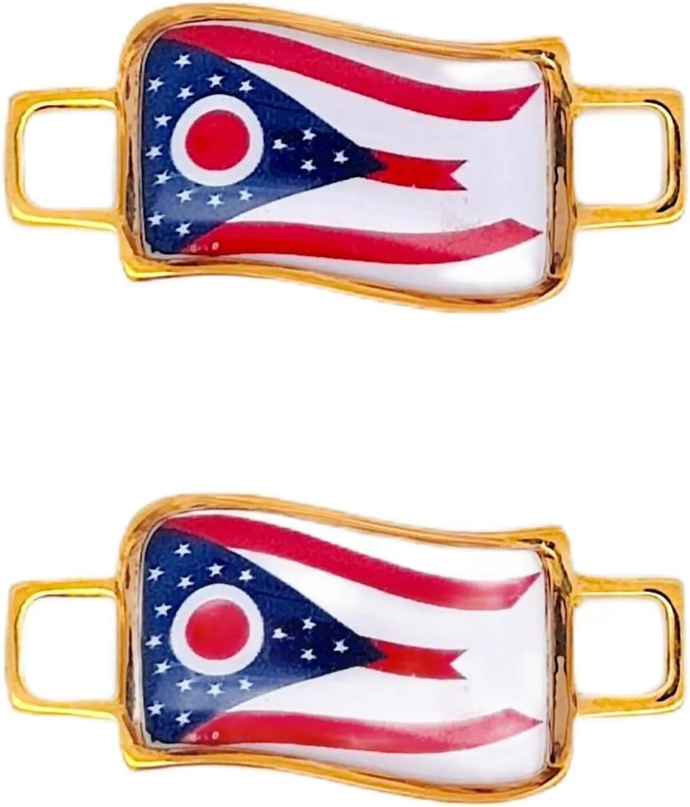 Brooklyn Maker 50 States In United StateFlag Shoe Lace Keeper Union Worker Shoelace Work Boots