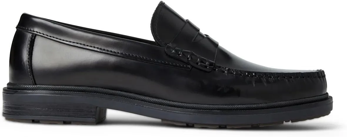 Bruno Magli Men's Mello Luxurious Italian Leather, Easy Slip On Shoes, Black
