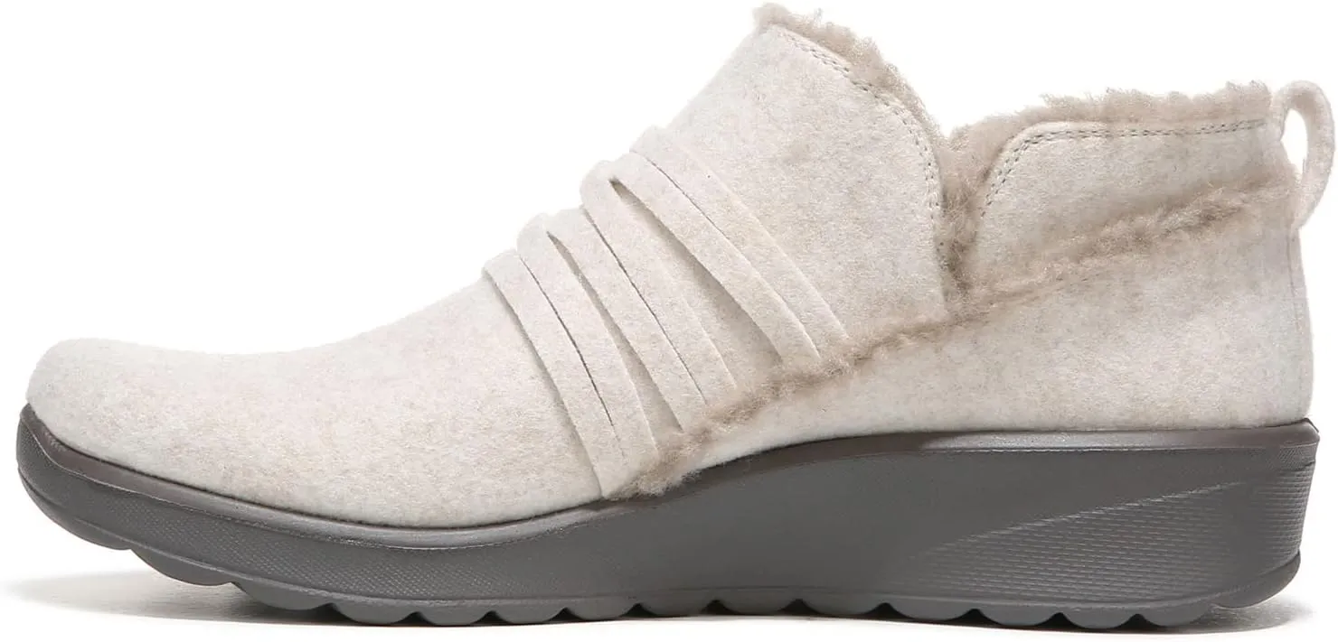BZees Women's Glide Slip-on Ankle Boot Sneaker