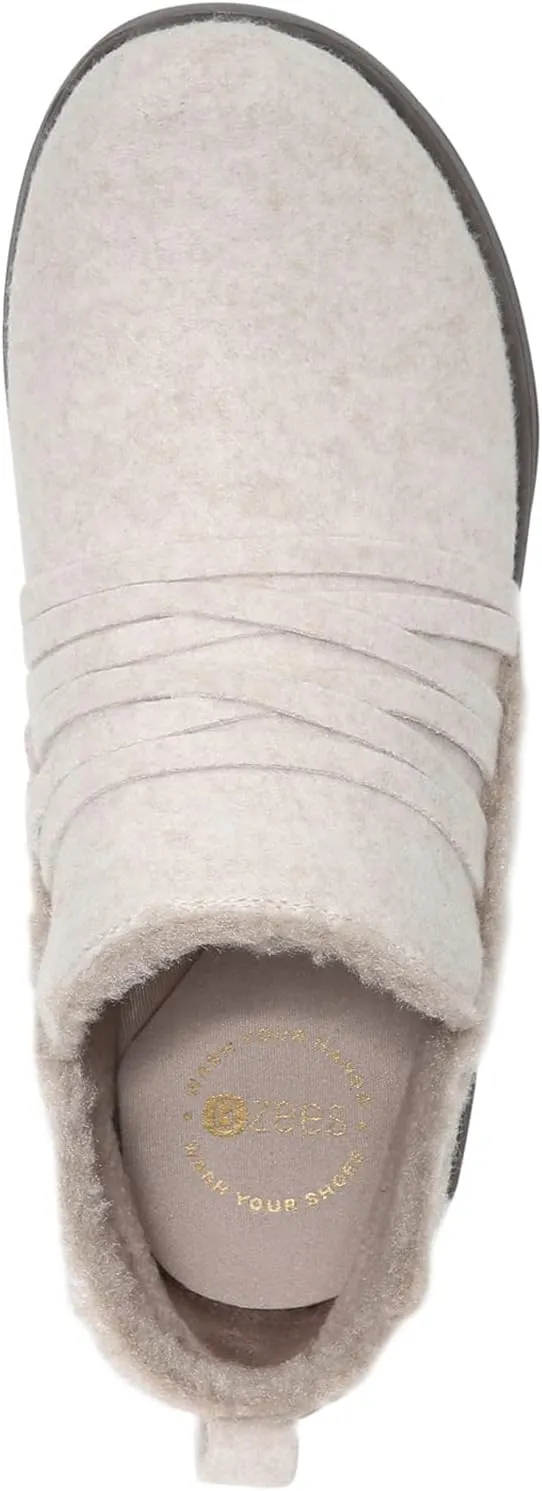 BZees Women's Glide Slip-on Ankle Boot Sneaker