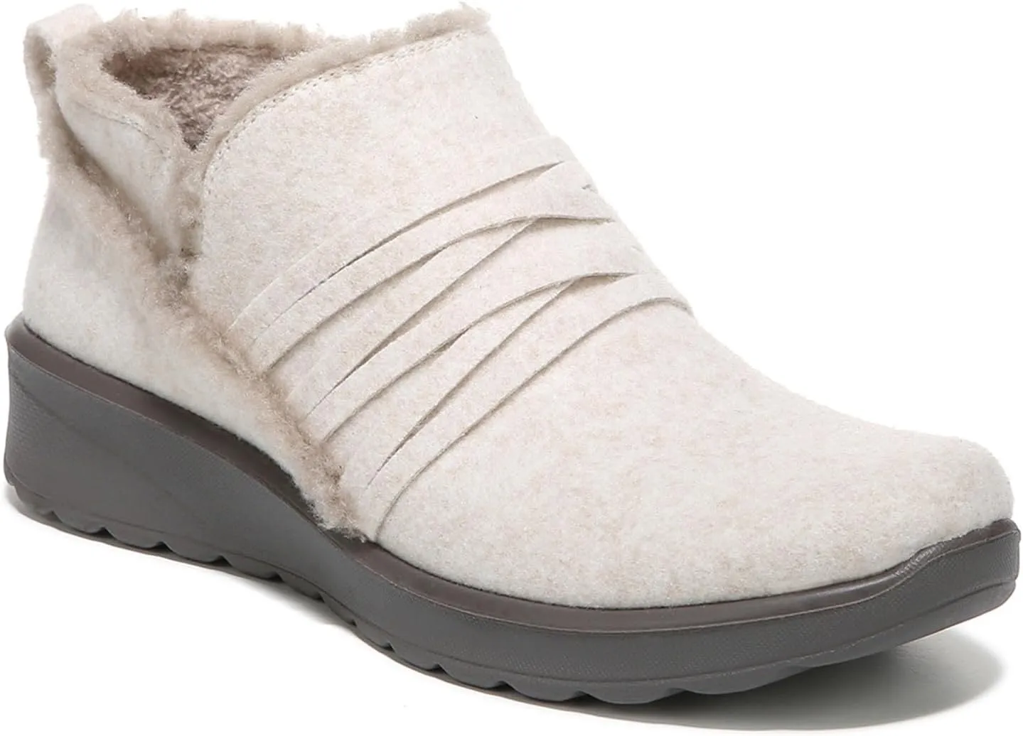 BZees Women's Glide Slip-on Ankle Boot Sneaker