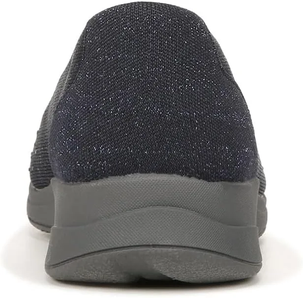 BZees Women's Golden Bright Machine Washable Slip on Loafer Sneaker