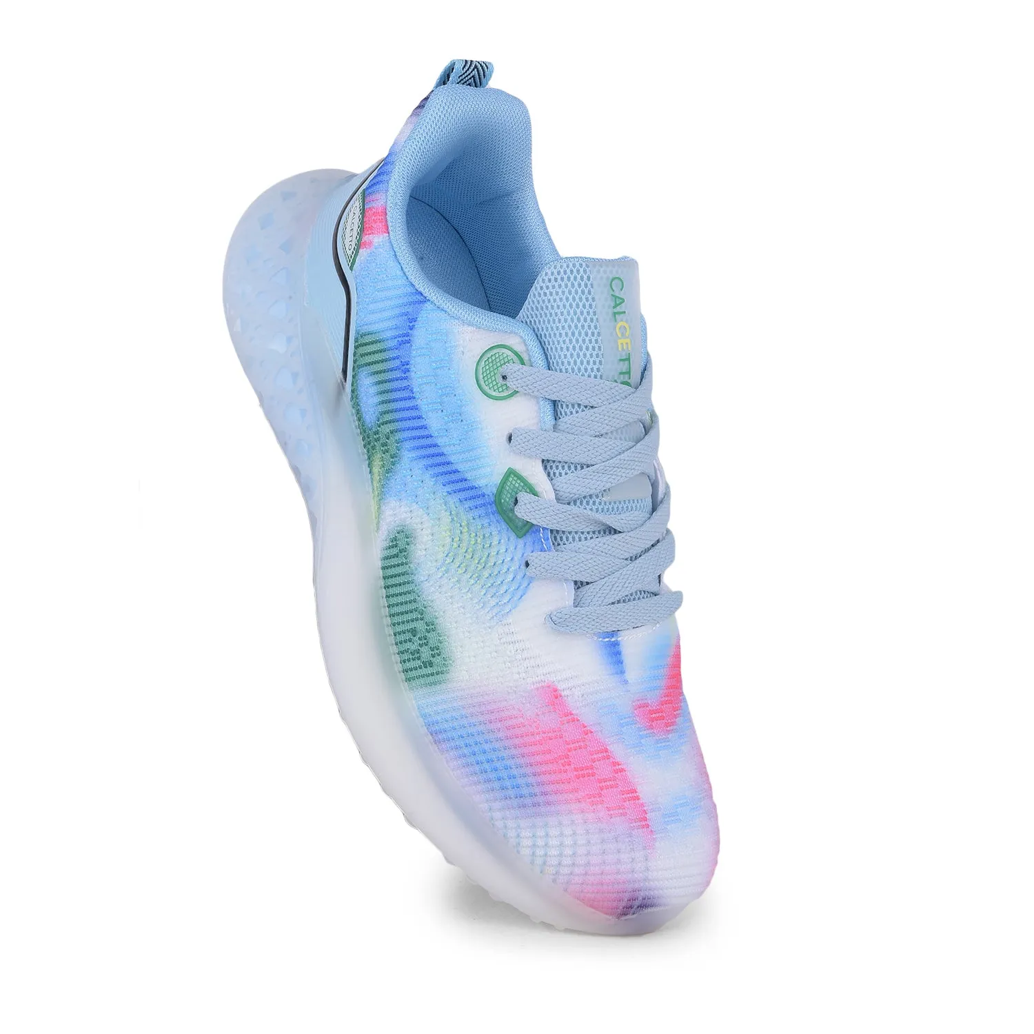 Calcetto Lightweight Casual Men's Running Sports Shoes CLT-0993 White Blue