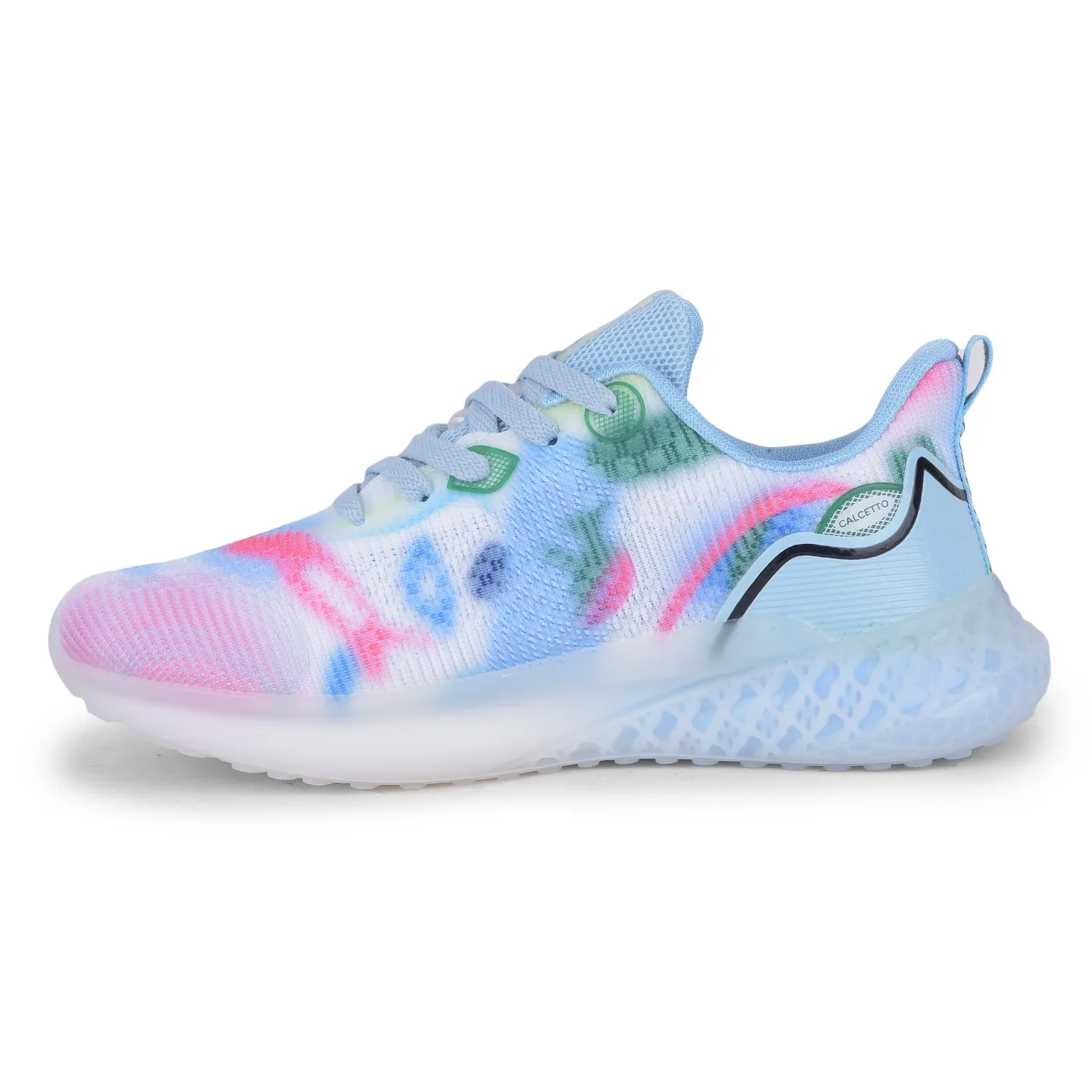 Calcetto Lightweight Casual Men's Running Sports Shoes CLT-0993 White Blue