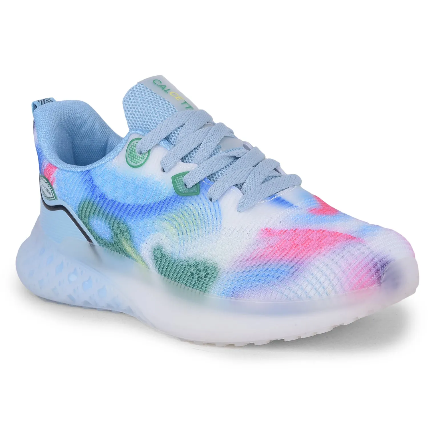 Calcetto Lightweight Casual Men's Running Sports Shoes CLT-0993 White Blue