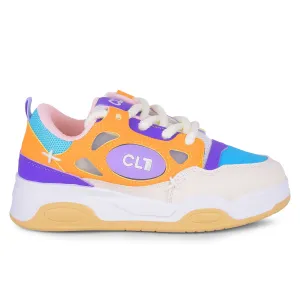 Calcetto Lightweight Casual Women'S Sneakers Shoes LDS-025 White Green