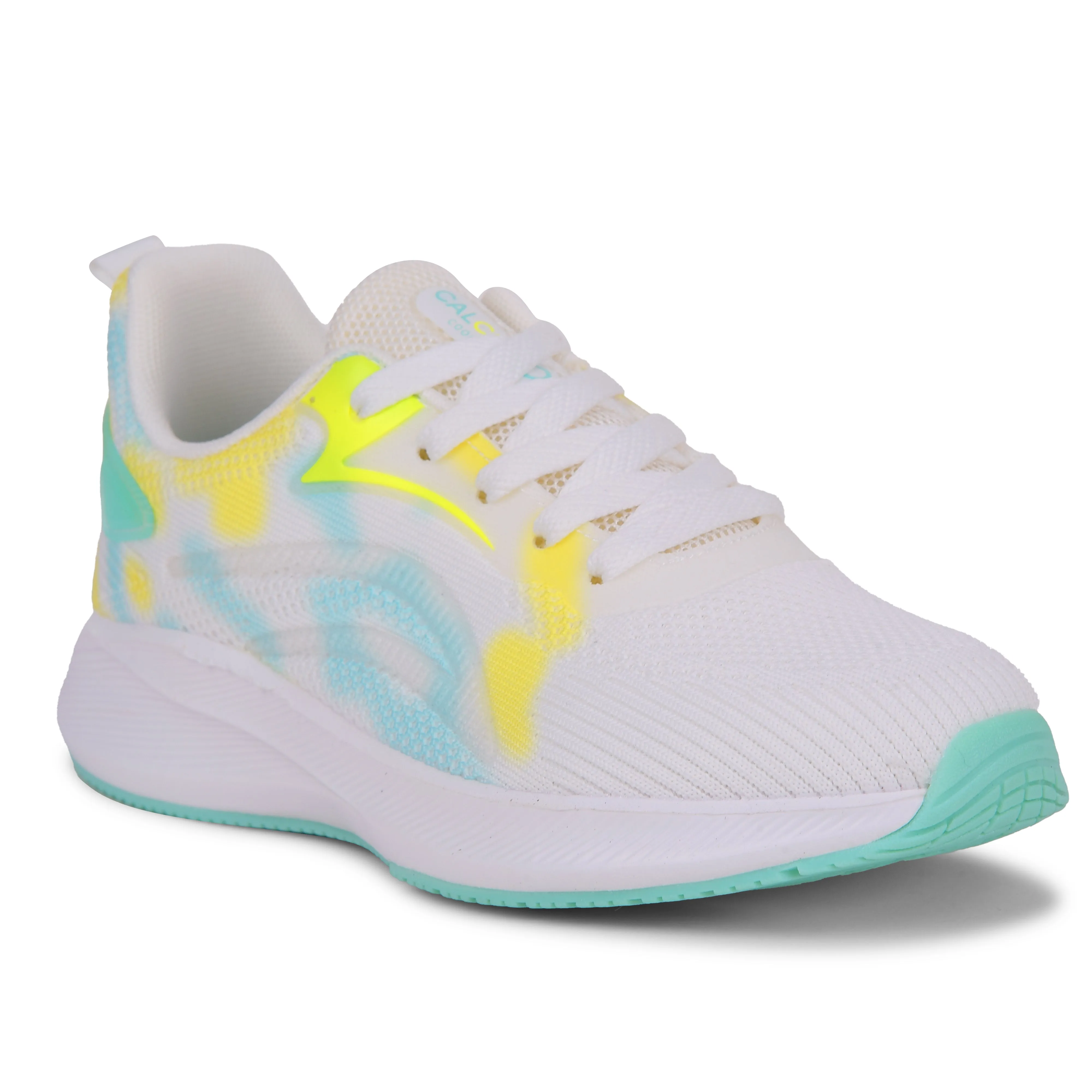 Calcetto Lightweight Running Shoes CLT-9830 WHITE S GREEN