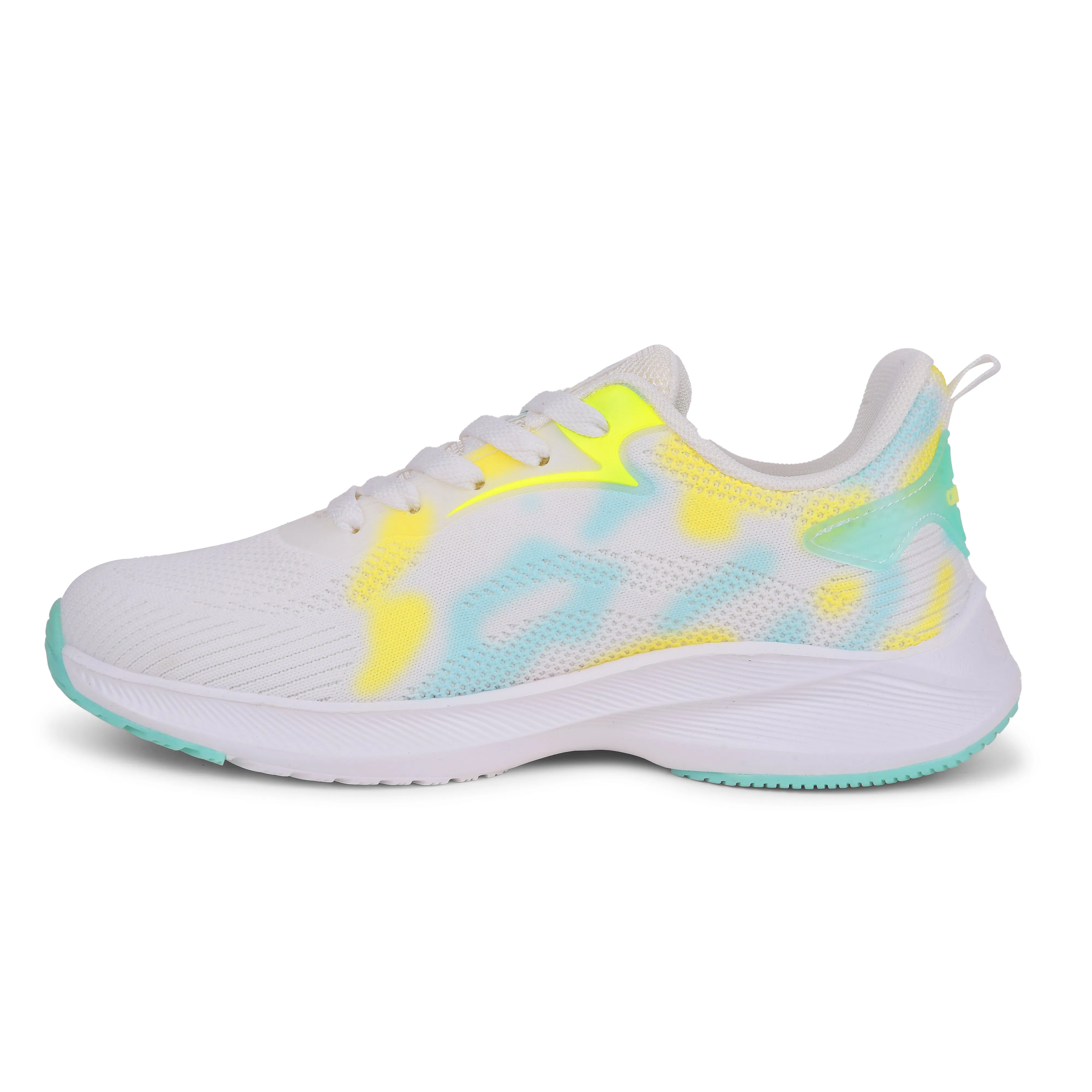 Calcetto Lightweight Running Shoes CLT-9830 WHITE S GREEN