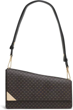 Calvin Klein Basalt Flap Demi Shoulder Bag