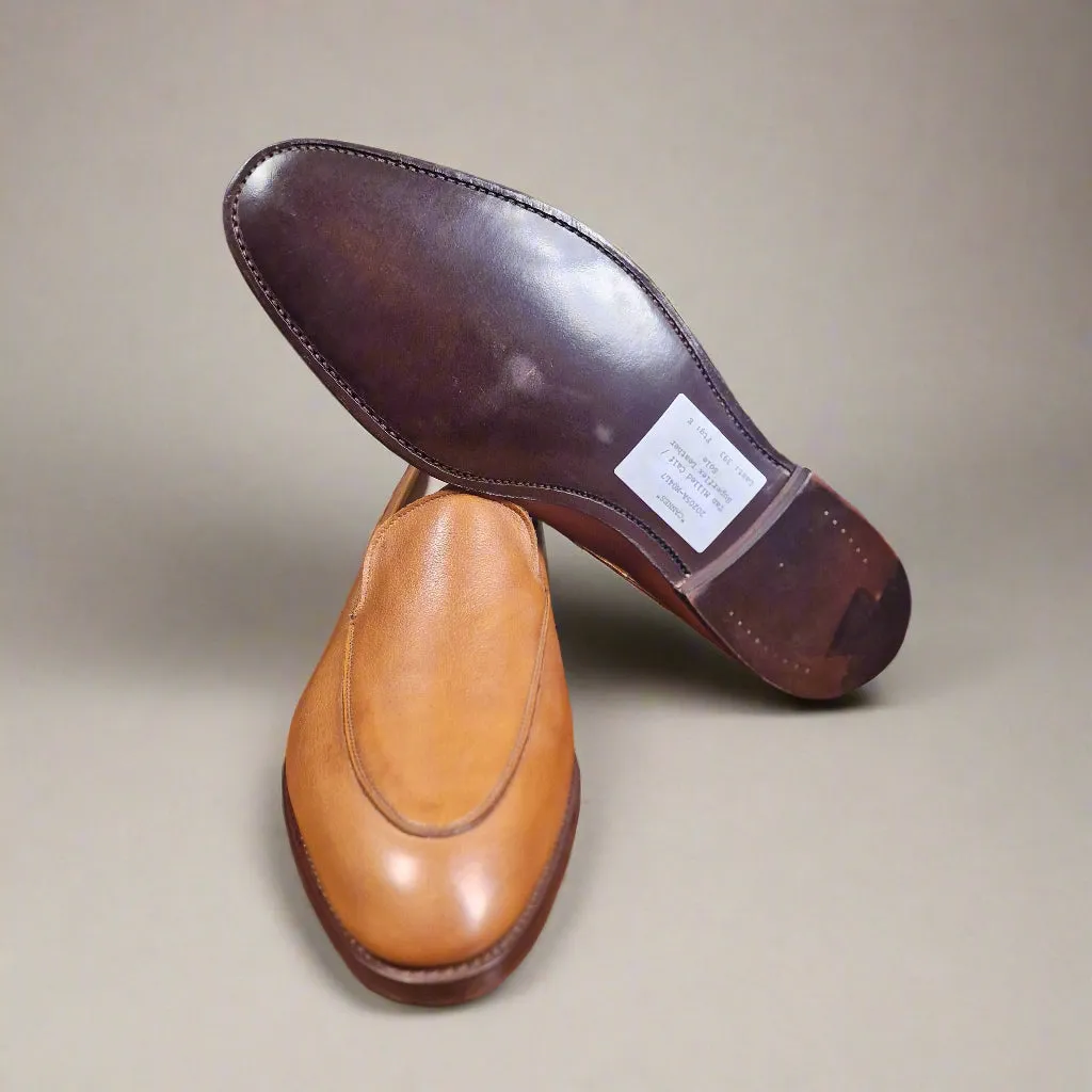 Cannes Tan Milled Calf (8.5E) Crockett & Jones