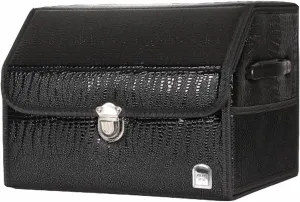 Car Boot Organiser for Skoda Kamiq/Karoq/Kodiaq/Felicia/Popular, Large Capacity Car Boot Storage Bag Car Trunk Boot Storage Organiser Collapsible with Lid,C-S