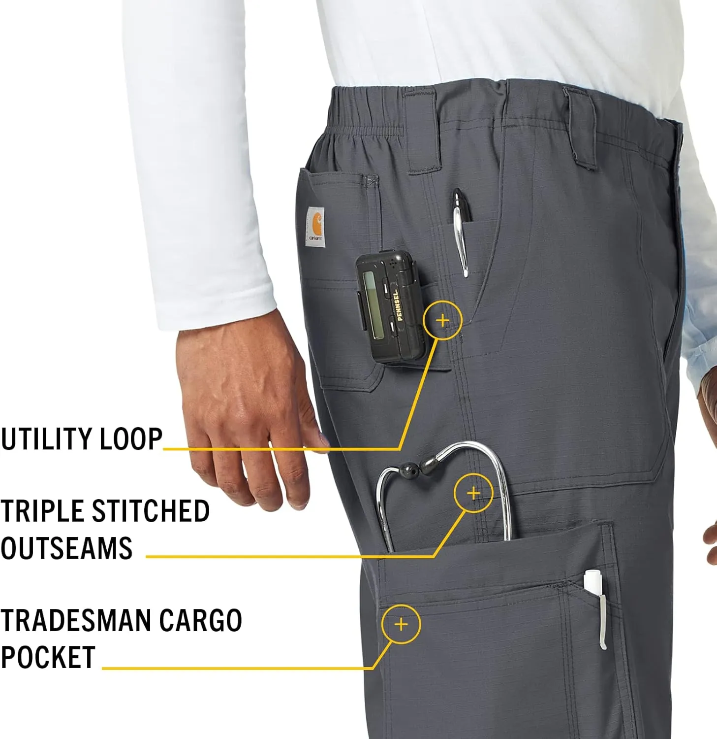 Carhartt Ripstop Men's Multi-Cargo Scrub Pant