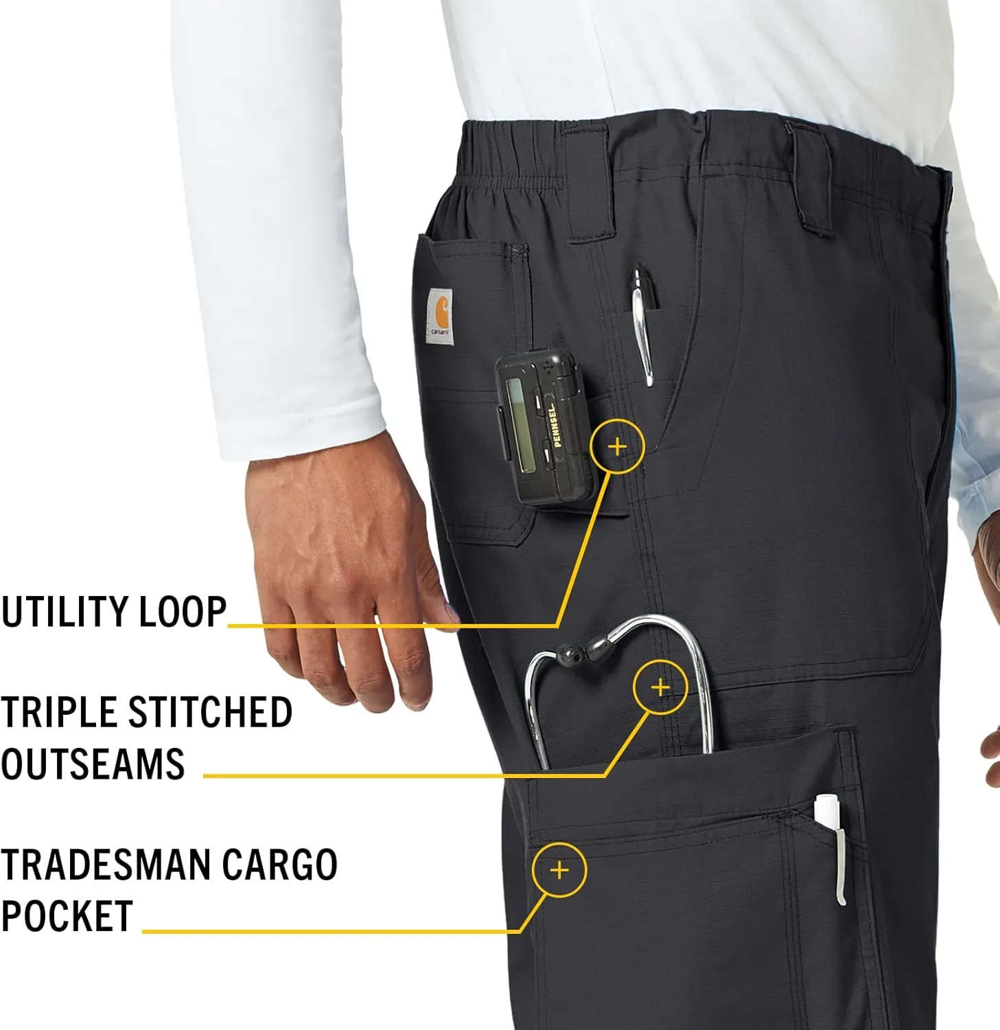 Carhartt Ripstop Men's Multi-Cargo Scrub Pant