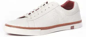 Carlos Santana Leather Walker Reptile Sneaker for Men | 100% Leather | Durable Rubber Outsole & Removable Leather Cushioned Footbed