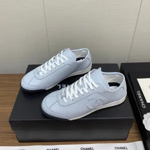 CC Sneaker 15mm Light Blue Lambskin