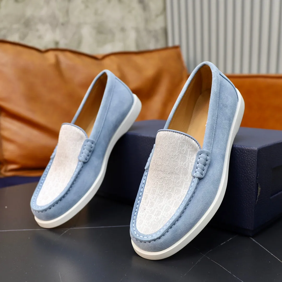 CD GRANVILLE BASIC LOAFER LIGHT BLUE-GRAY JACQUARD