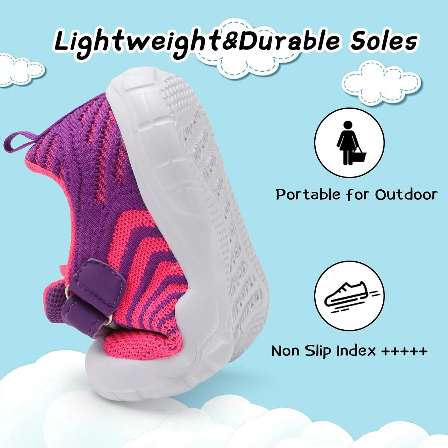 Centipede Demon Toddler Shoes Boys Girls Breathable Sneakers Kids Barefoot Shoes Lightweight Walking Running Shoe Outdoor Athletic Tennis Shoe