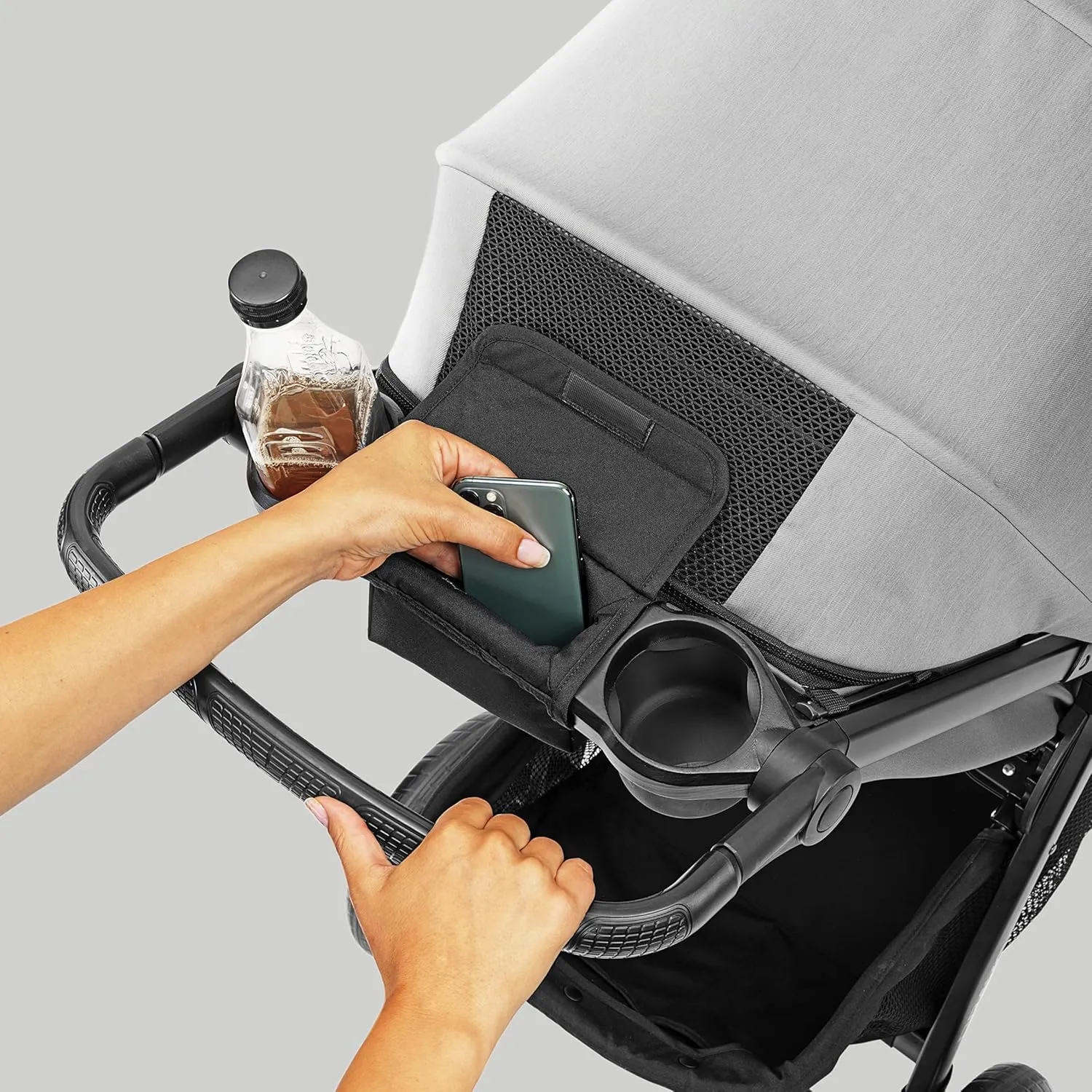 Chicco Bravo LE Trio Travel System, Bravo LE Quick-Fold Stroller with KeyFit 30 Zip Infant Car Seat, Car Seat and Stroller Combo | Harbor/Navy