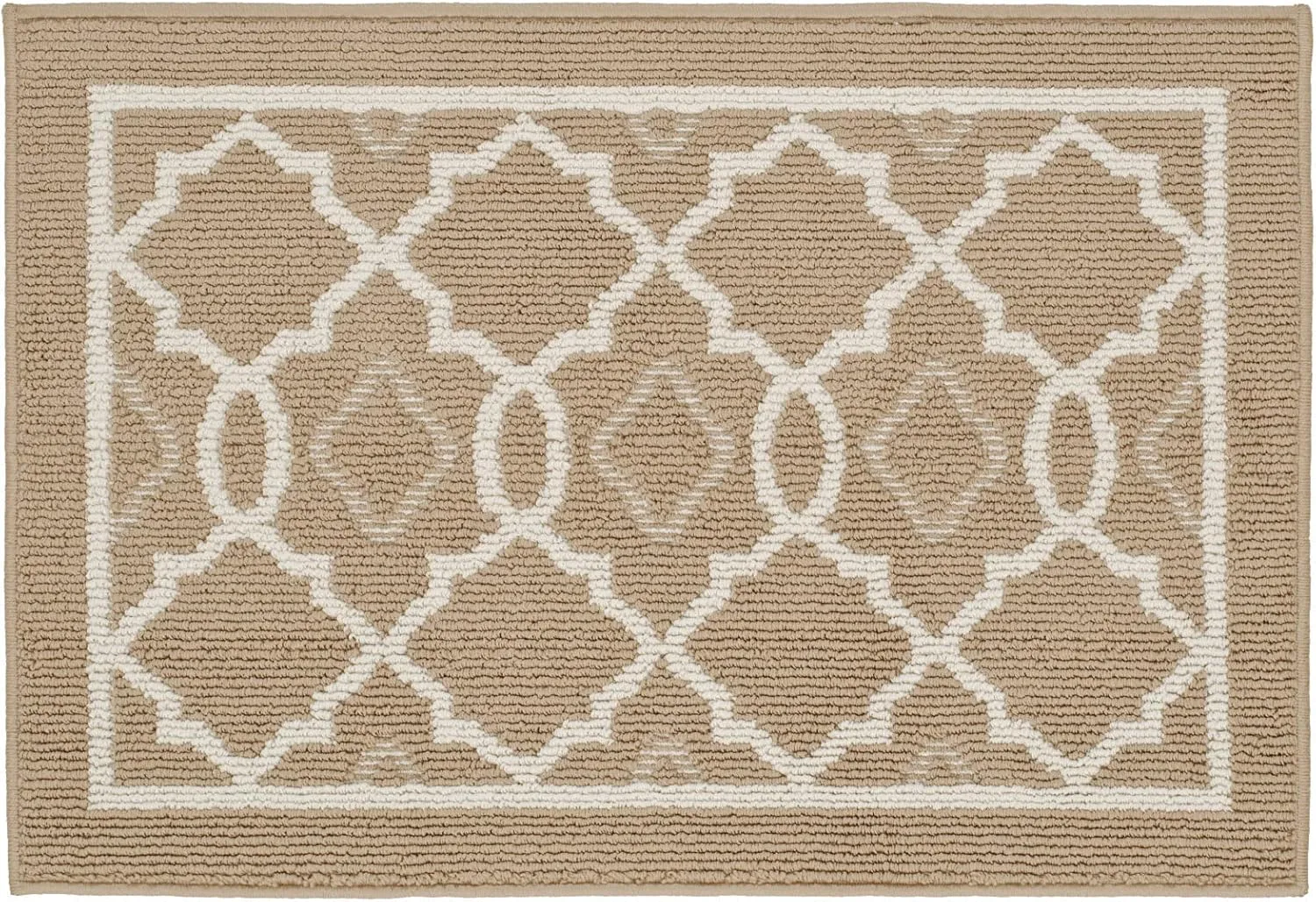 CHICHIC Khaki Indoors Doormat 31.5'' x 20'' Welcome Mat for Home Entrance Entry Way Entry Rugs Floor Mat Machines Washable Non Slip Rugs Inside Outdoors