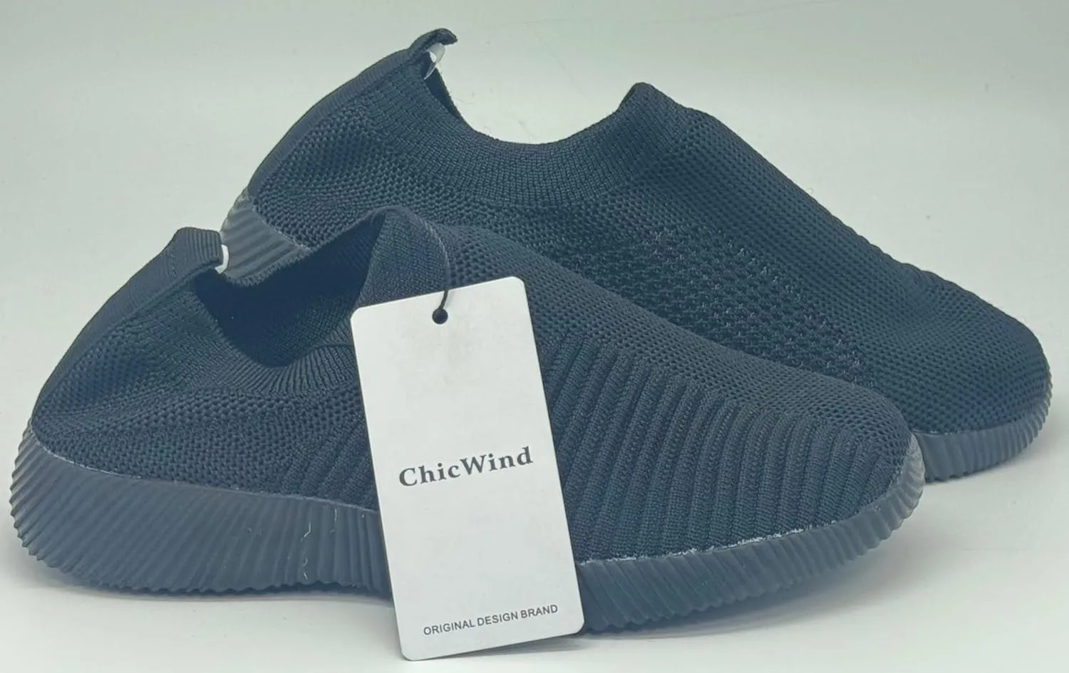 ChicWind Women's Mesh Walking Loafer Shoes Slip on Sock Sneakers Easy Nurse Flat Work Shoes