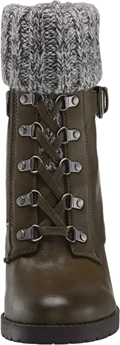 Circus NY Women's Calgary Boot, Moss Green, 6.5 M US