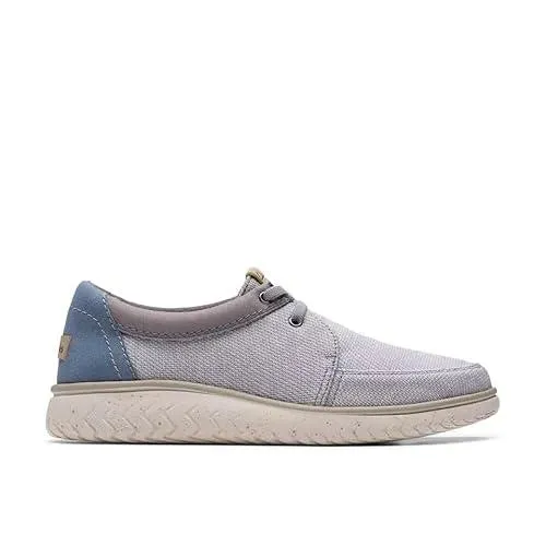 Clarks Men's Relaxlite Lace Light Grey