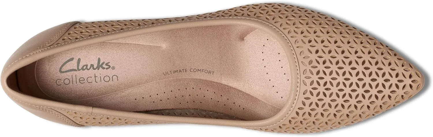 Clarks Womens Kepley Sky Pump Shoe
