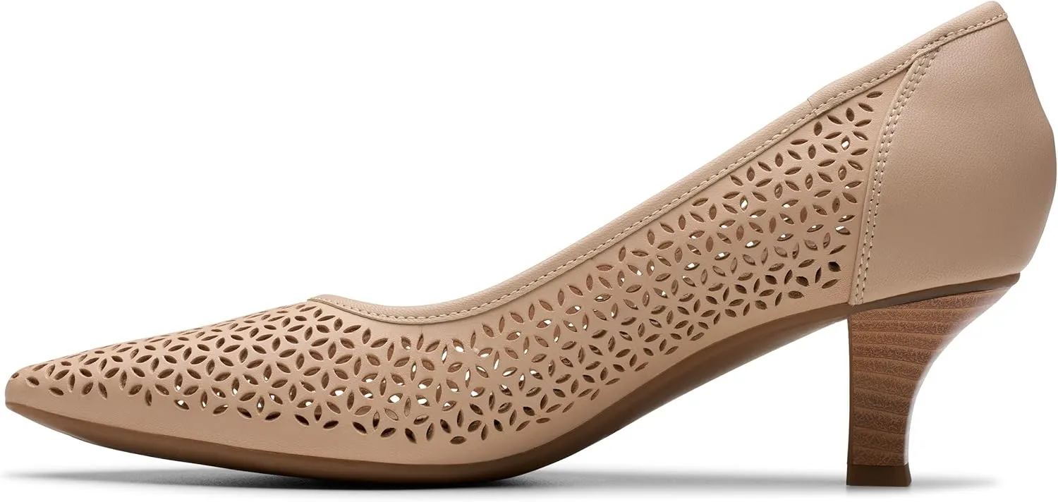 Clarks Womens Kepley Sky Pump Shoe
