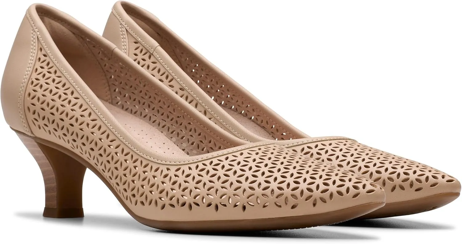 Clarks Womens Kepley Sky Pump Shoe