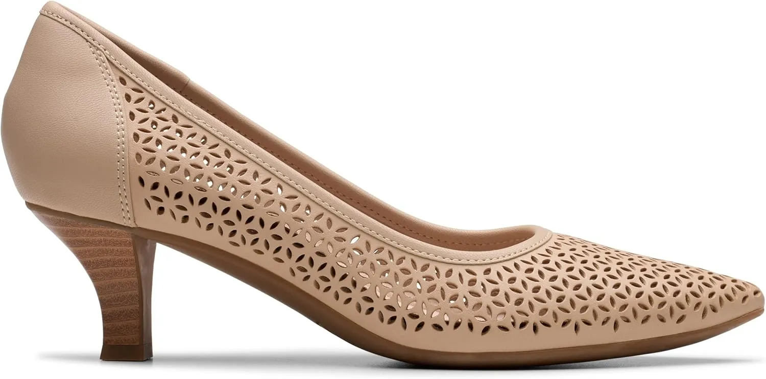 Clarks Womens Kepley Sky Pump Shoe