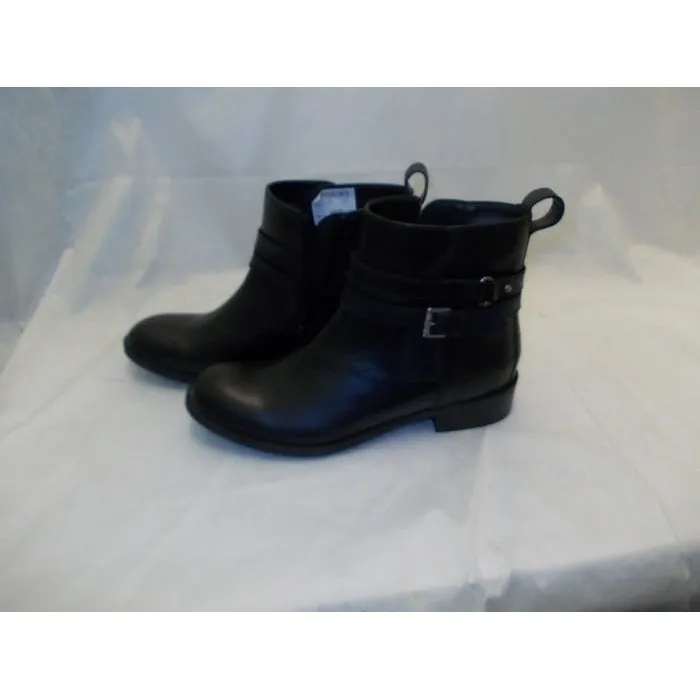Clarks Women's Pita Austin Western Boot Leather 6 US Black