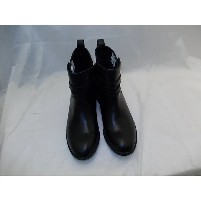 Clarks Women's Pita Austin Western Boot Leather 6 US Black