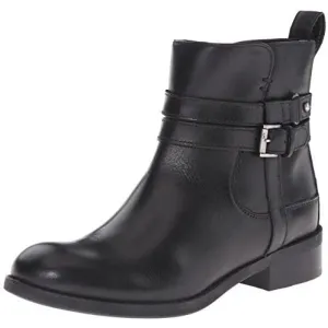 Clarks Women's Pita Austin Western Boot Leather 6 US Black