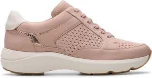 Clarks Women's Tivoli Walk Trainers, Light Pink Combi, 10