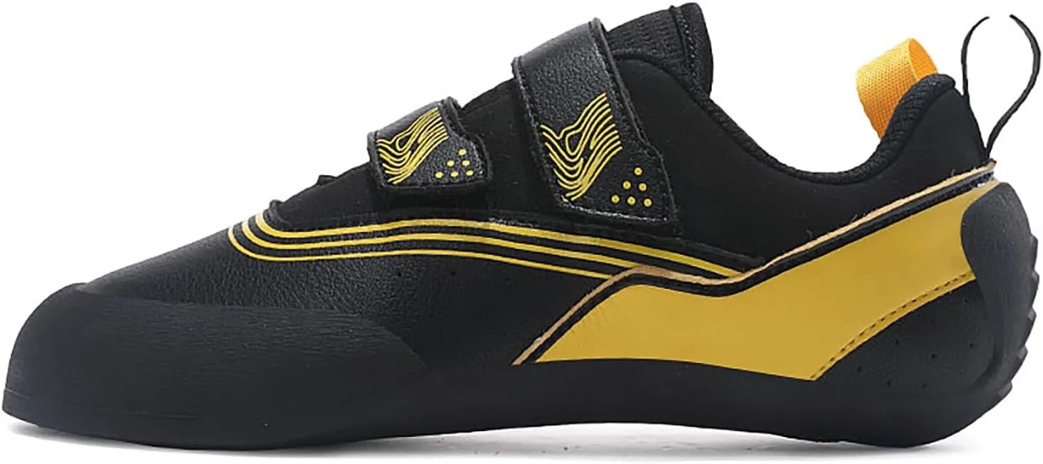 Climbing Shoes Mens Light Anti-Slip Indoor Outdoor Rock Climbing Sneaker for Beginners Professional Climbers