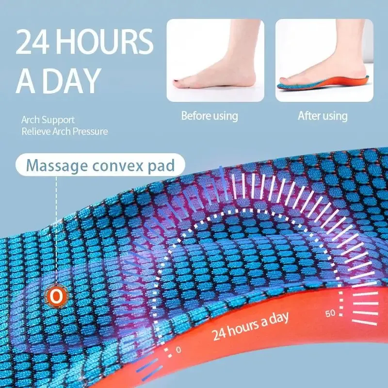 Comfort  Kinetic Orthopedic Sport Insoles (Breathable)
