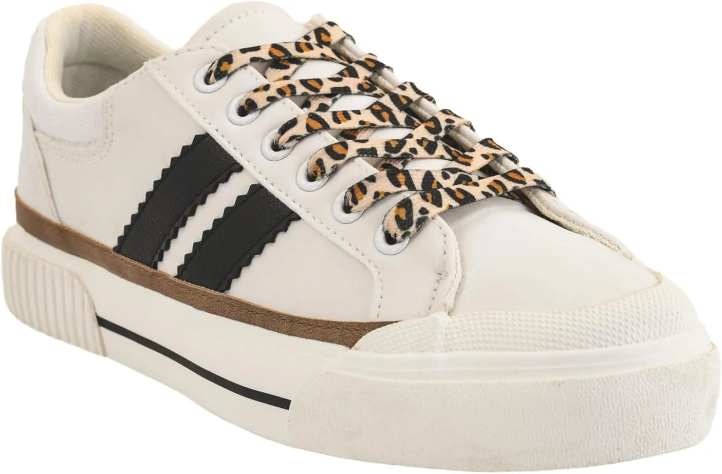 Corkys Footwear Hey Girl Womens Thats Her Fashion Sneaker - Featuring Two Stripes on The Side, Cushioned Insoles for All Day Wear, and A Lace-Up Design