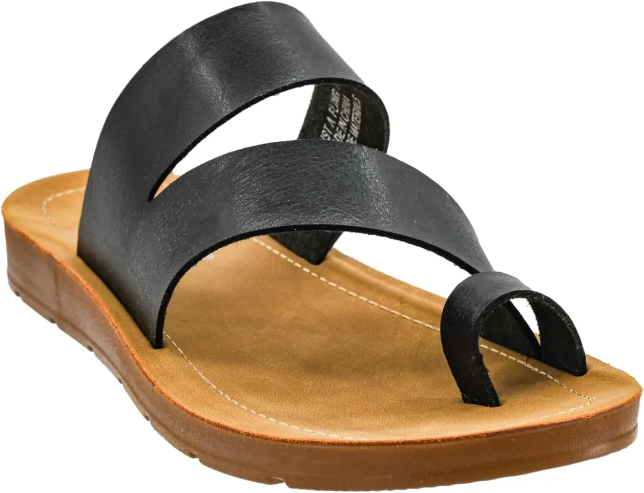 Corkys Footwear Just A Fling Sandals - Features a Toe Wrapped strap for Stability, Unbeatable Cushioned Insoles for Comfort, Slip-on Technology for Easy On and Off