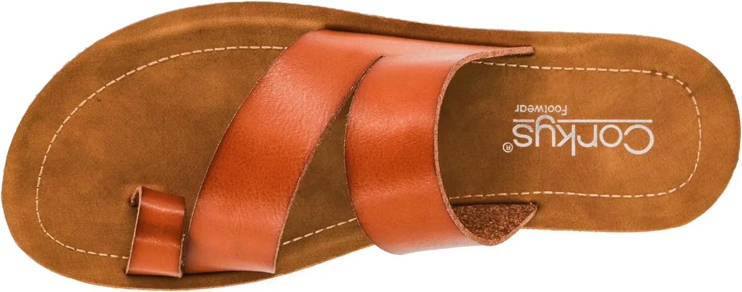 Corkys Footwear Just A Fling Sandals - Features a Toe Wrapped strap for Stability, Unbeatable Cushioned Insoles for Comfort, Slip-on Technology for Easy On and Off