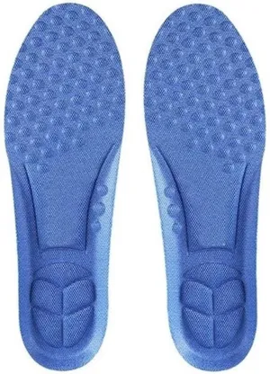 CSCDD Breathable Sports Insoles for Sneakers Shock Absorption Shoe Sole Deodorant Template Running Foot Pads Inner Soles Feet Shoes(Black,Small)