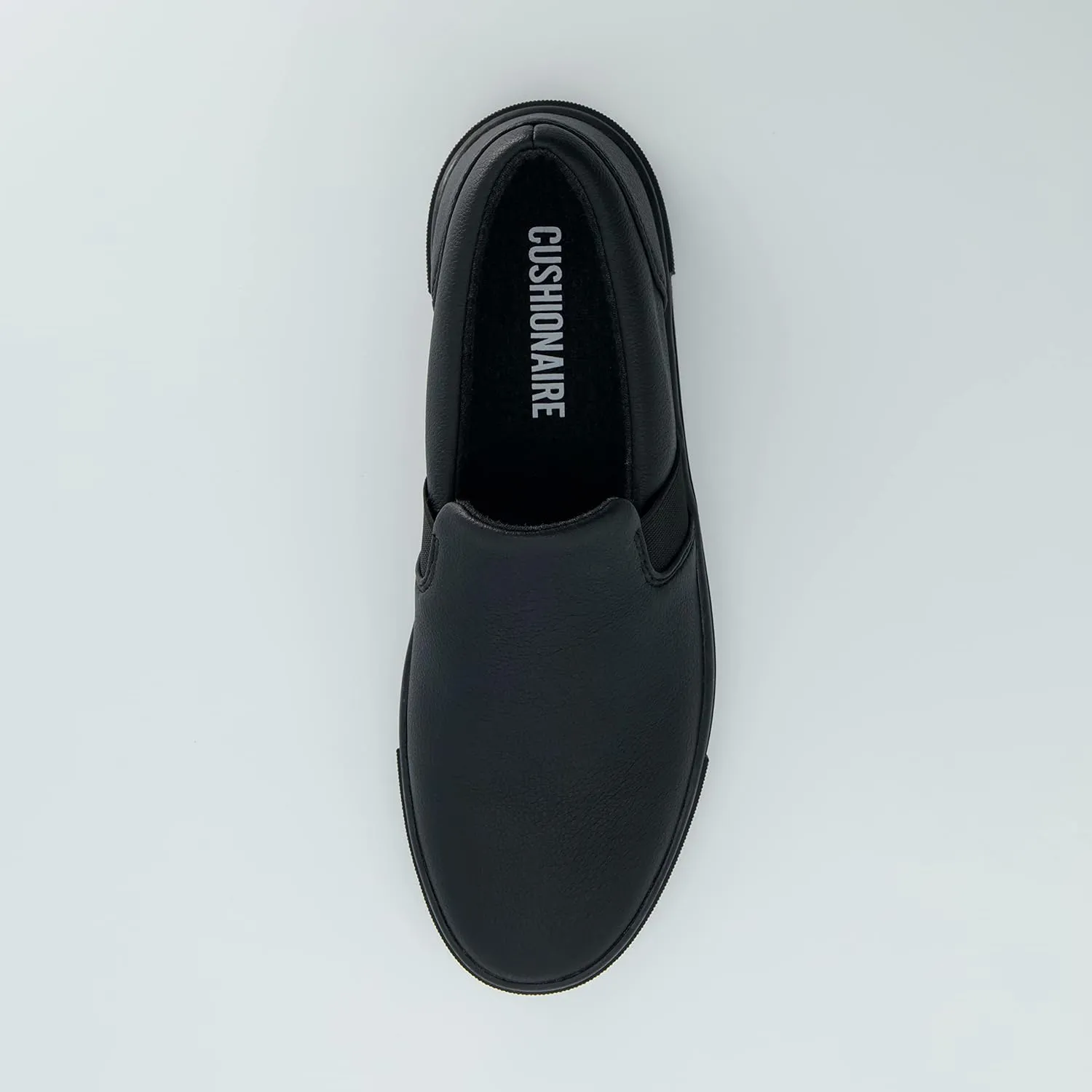 CUSHIONAIRE Women's Hampton Slip on Sneaker  Comfort Foam, Wide Widths Available